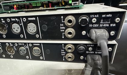 Dolby-Two Dolby 361 units with A and SR